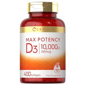 칼라일 비타민 D3 2000IU 50mcg 소프트젤, 1개, 400정