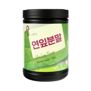 두손애약초 연잎분말, 1개, 200g