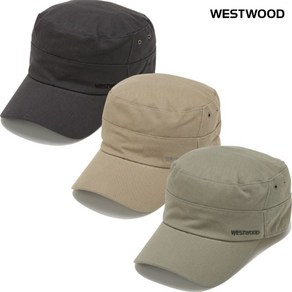 웨스트우드 WESTWOOD 코튼 군모 캡모자 WM3MTCP315, 차콜