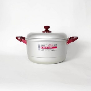 [HOKURIKU] 에포트 항공냄비 26cm 찜기겸용 냄비, 1개