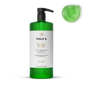 PHILIP B 페퍼민트 아보카도 샴푸 947 ml, 1개, 947ml