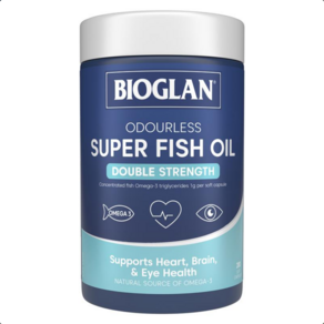 Bioglan Odouless Supe Fish Oil Double Stength 200 Capsules, 200정, 1개