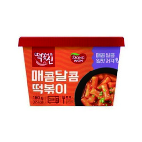 동원 떡볶이의신 매콤달콤 컵떡볶이