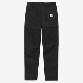 칼하트WIP ABBOTT PANT MILLINGTON BLACK STONE WASHED 애보트 팬츠 밀링턴 블랙 스톤 워시드, 28