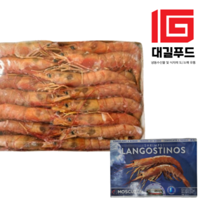 자연산 아르헨티나 홍새우 선동 붉은새우 2kg 랍스타 적새우, 2kg(L1 20~40마리 내외), 1개