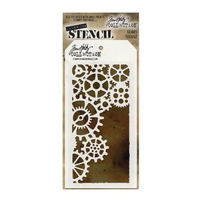 공예몰 TIM HOLTZ LAYERED STENCIL 스텐실 도안, 1개