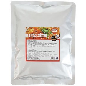 [두원식품] 맛있는 떡볶이 소스 분말 (약간매운맛), 1개, 본상품선택, 100g