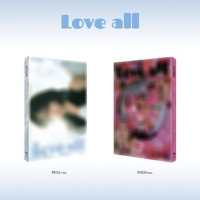 [CD] 조유리 - 2nd MINI ALBUM [LOVE ALL][2종 중 1종 랜덤 발송] : 북클릿 + 아코디언 엽서 + 접지포스터 + ID카드 + 스티...