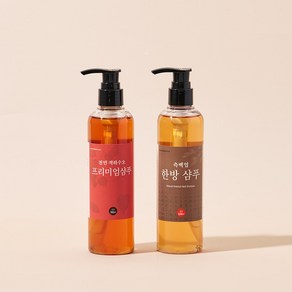 [더위치] 1+1 측백엽샴푸 적하수오샴푸 각 250ml