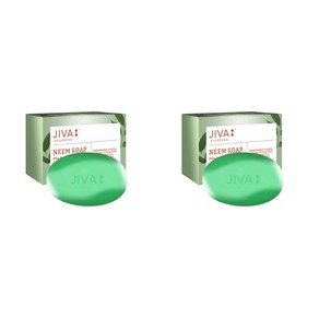 Jiva Neem Bathing Ba Pack of 2 set ( 100 GM X 2 ), 2개, 100정