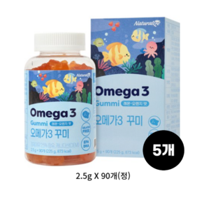 네추럴라이즈 오메가 꾸미 90개입, 2.5g, 450개