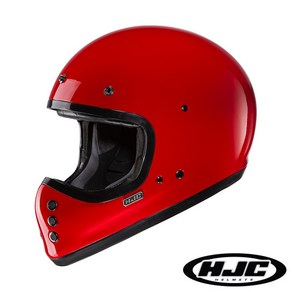 HJC V60 SOLID RED 솔리드 풀페이스 헬멧, S