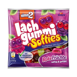 Nimm2 Lachgummi Softies 레드프룻 젤리 225g