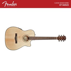 [FENDER] 펜더 CLASSIC DESIGN 시리즈 어쿠스틱 기타 / FENDER CLASSIC DESIGN CF-140SCE FOLK 096-1461-021, 1개