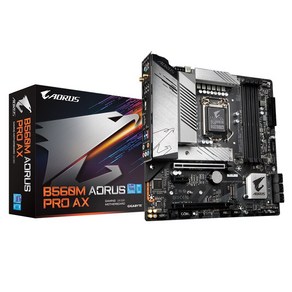 GIGABYTE GA B560M AORUS PRO AX 인텔 B560 128G DDR4 5333 M.2 지원 10 11 데스크탑 CPU 마더보드 소켓 LG 호환A 1200, 한개옵션0, 1개