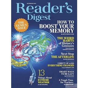 Reades Digest Usa 2023년9월호 (리더스다이제스트 미국판 월드매거진) - 당일발송