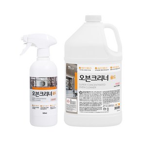 코코즈 오븐크리너 골드 주방 후드 기름때 제거 세정제 4L+500ml