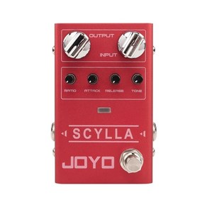 JOYO R-27 SCYLLA 베이스 압축 기타 효과 페달 스튜디오 등급 베이스 페달 저소음 고동적 회로 설계 손