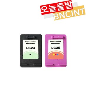 LG 재생잉크 LG24 LG25, 검정, 1, 1개