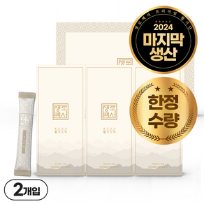 생로백서 잔대(사삼) 활기스틱 30포, 600g, 2개