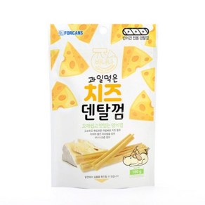 강아지 치석 구강용 과일 치즈덴탈껌 바나나100g