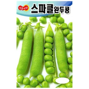 헬프팜 스파클완두콩 50g 씨앗 종자 KS종묘, 1개