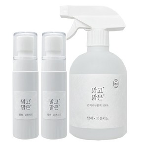 온다숲 맑고맑은 잎피톤치드 편백수 스프레이, 1세트, 580ml