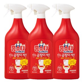 홈스타 뿌리는 곰팡이 싹 세정제, 3개, 900ml