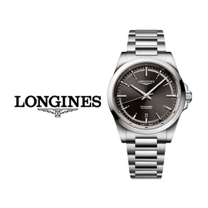 론진 LONGINES 콘퀘스트 오토매틱 블랙 남성 여성 메탈 손목시계 L3.830.4.52.6