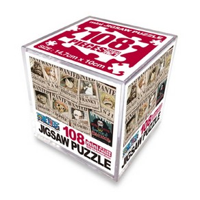 원피스 직소퍼즐 미니 Cube 108pcs: 뉴현상수배, 108피스