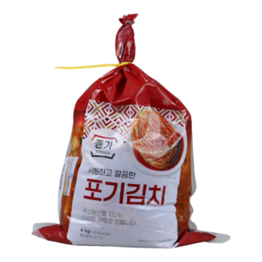 [종가집] 종가집 시원하고 깔끔한 포기김치 4KG