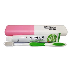 [태평염전] 소금 치약 세트 치약 추천 (치약 50g + 칫솔 1개입), 1개