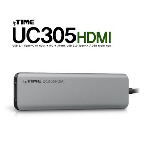 오늘출발 EFM네트웍스 ipTIME UC305HDMI 5포트 USB 3.0 멀티 허브