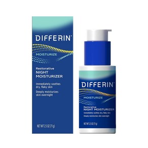 Diffein 회복 효과 나이트 모이스처라이저 71g / 여드름 화농성 염증성 로션 크림 수분 진정 개선 Night Moistuize, 1개