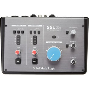 무상 Solid State Logic (SSL) 솔리드 스테이트 로직/SSL 2+ 오디오 인터페이스, 자세한 내용은 참조