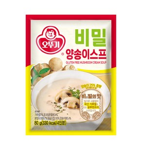 오뚜기 비밀 양송이스프, 80g, 8개