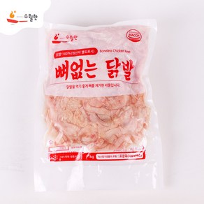 수월한 뼈없는닭발(무뼈닭발) 1kg, 12개