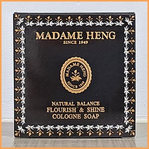 태국 마담헹(Madame Heng) 비누 FLOURISH & SHINE COLOGNE SOAP, 2개, 125g