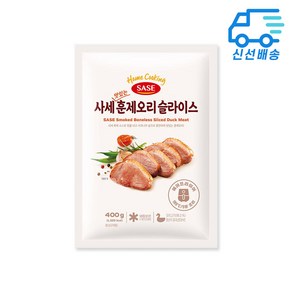 사세 맛있는 훈제오리 슬라이스 에어프라이어용, 1개, 400g