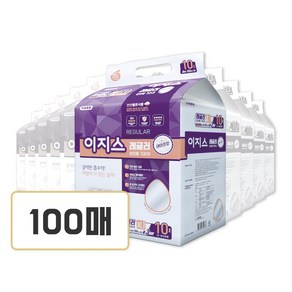 이지스 레귤러 특대형(XL) 와이드매직벨트 겉기저귀, 특대형, 10개, 10매입