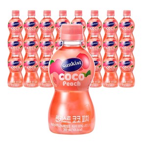 [광동] 썬키스트 코코 피치 /소비기한2025-05-27, 24개, 300ml