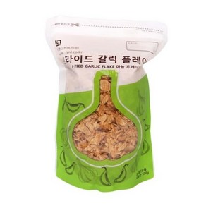 지엔엘커머스 프라이드 갈릭 플레이크, 500g, 2개