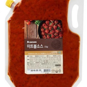 미트볼소스 대상 2kg, 1개