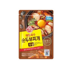 (무)오뚜기 해물육수순두부찌개양념115g, 115g, 12개