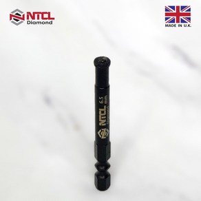 NTCL 강화타일 천공 융착코어비트 6.5mm, 2개