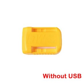 디월트 배터리용 USB C타입 충전기 어댑터 디월트 18V 20V 리튬 이온 배터리 홀더 20V 배터리용 배터리 보관 랙 홀더