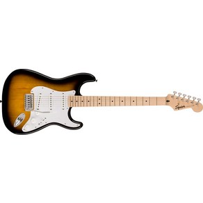 Squier by Fender Squier Stratocaster Maple Fingerboard White Pickguard 2-Color Sunburst