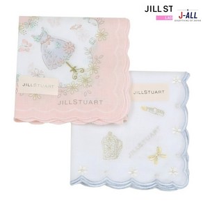 질스튜어트 손수건 2장 세트 JILLSTUART 드레스 프린트 008-B-jill-2set