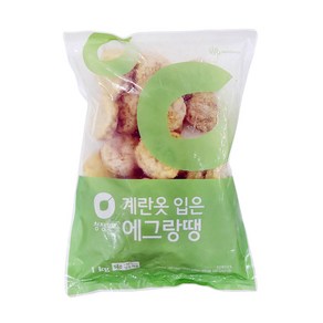 청정원 계란옷입은 에그랑땡 1kg, 1개