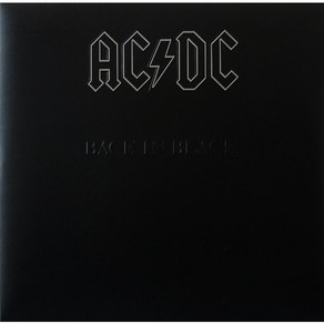 AC/DC - Back in Black 180g limited edition